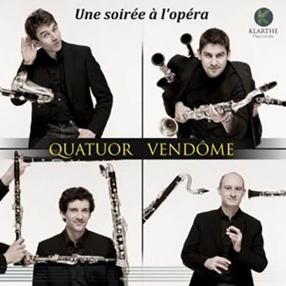 Une soirée à l'opéra avec le quatuor Vendôme